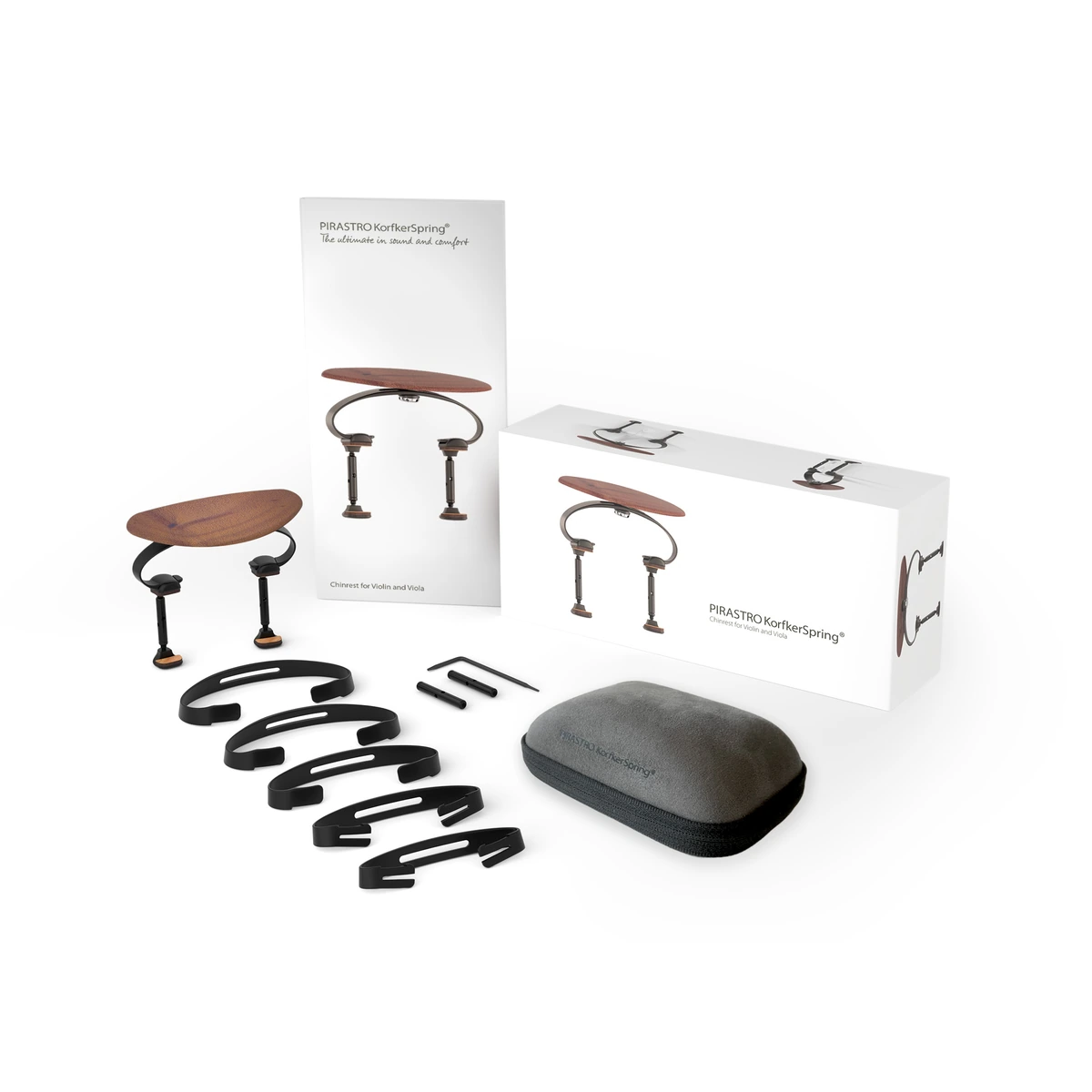 Подбородники · Chinrests Pirastro KorfkerSpring